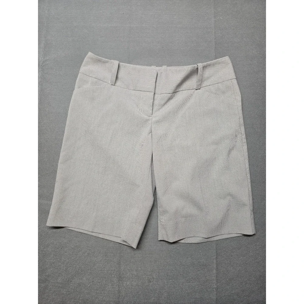 The Limited Women Grey Dress Shorts Size 0 Business Casual Stretch